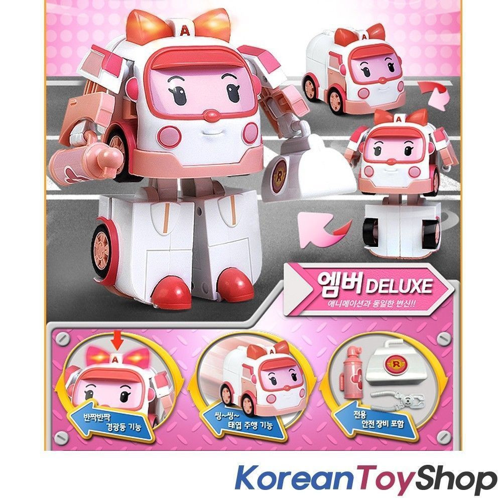 Robocar Poli Poli Amber Transformeren Robot Toy