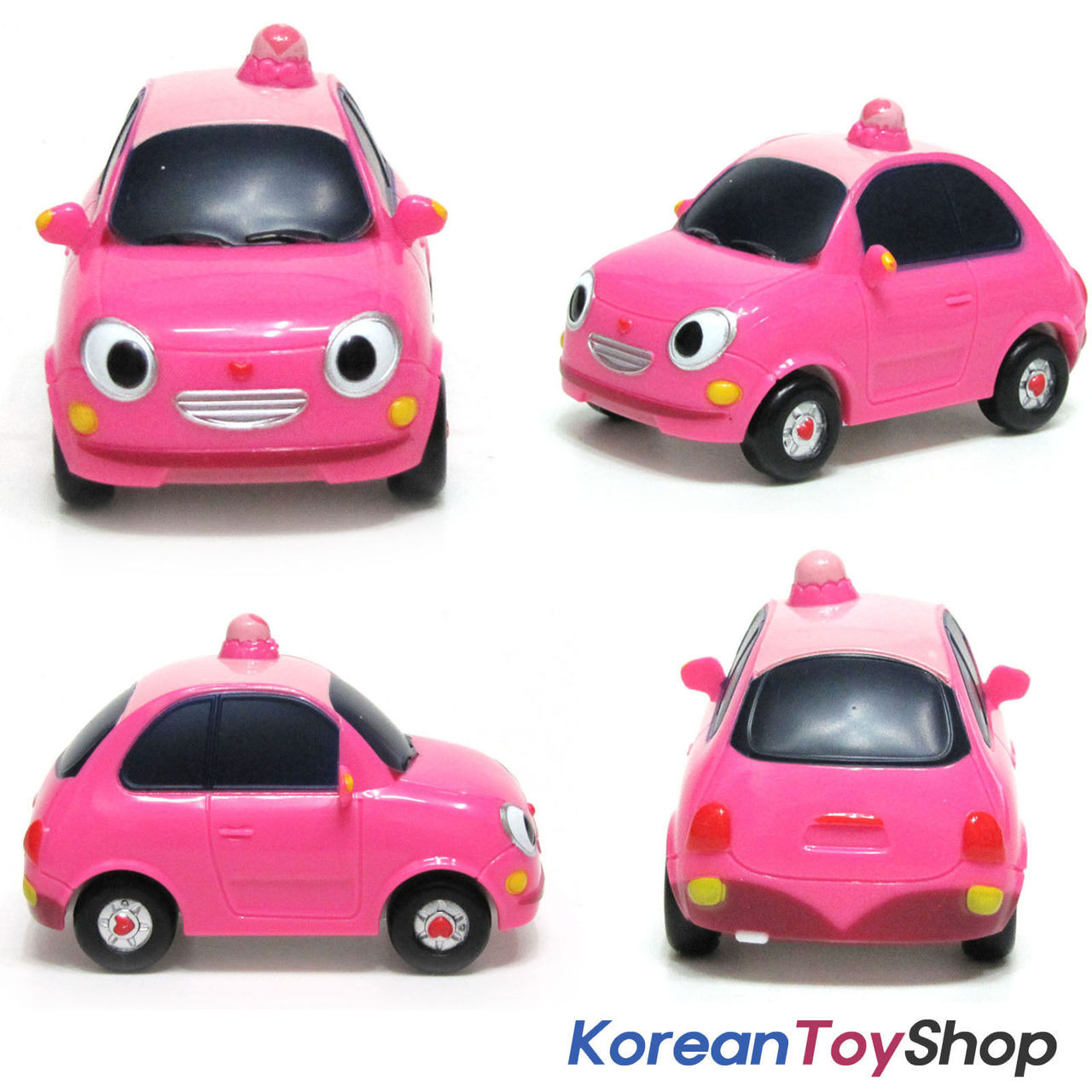 little pink toy cars