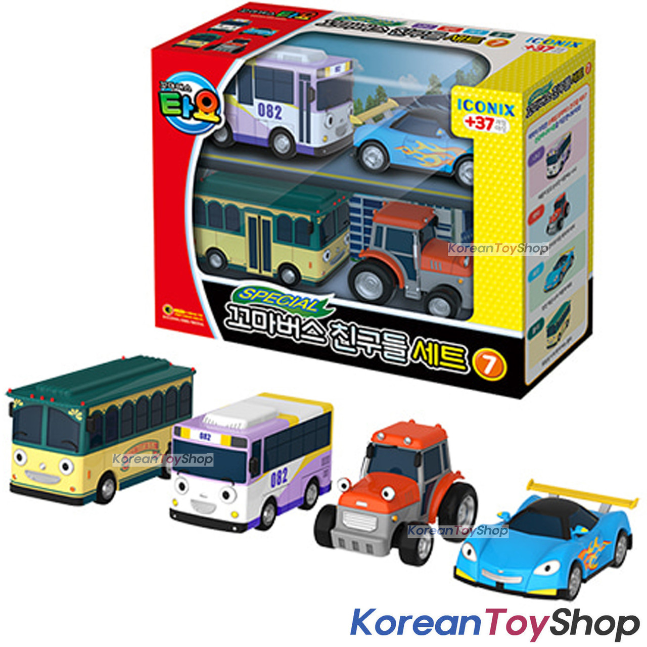 00171 Tayo  Little  Bus  Friends Special V 7 Mini Car  4 pcs  00171 Tayo  Little  Bus  Friends Special V 7 Mini Car  4 pcs