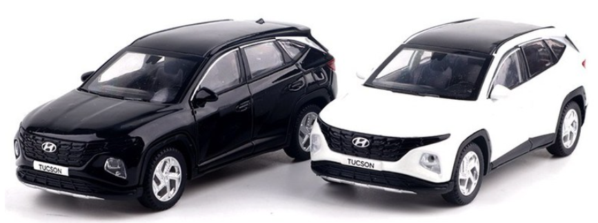 Hyundai Motors Tucson NX4 Diecast Mini Car 2 Pcs Set Toy 1 38 Miniature Hyundai Motors Tucson NX4 Diecast Mini Car 2 Pcs Set Toy 1 38 Miniature