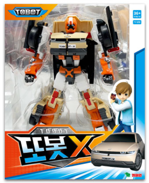 Tobot New X Transformer Car Robot Toy Hyundai Ioniq 2023