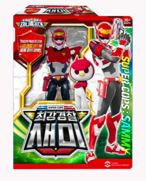Miniforce Super Cops SAMMY Action Figure Toy Mini Force Red