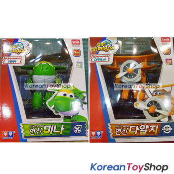 Super Wings MIRA & Grand Albert 2 pcs Transformer Robot Toy Season 2 New Version Super Wings MIRA & Grand Albert 2 pcs Transformer Robot Toy Season 2 New Version