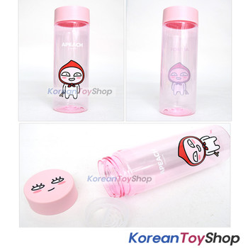 KAKAO Friends APEACH Clear Simple Basic Water Bottle 500ml Tritan Made in Korea KAKAO Friends APEACH Clear Simple Basic Water Bottle 500ml Tritan Made in Korea