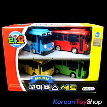 The Little Bus TAYO & Friends 14 pcs Toy Mini Cars Tayo Rogi Rani Gani Max Poco