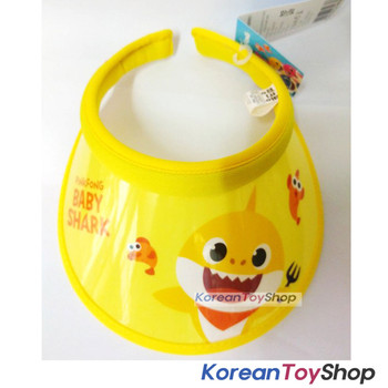 PINKFONG Visor Hat Sun Cap Kids Yellow Model Designed Made in Korea Original PINKFONG Visor Hat Sun Cap Kids Yellow Model Designed Made in Korea Original