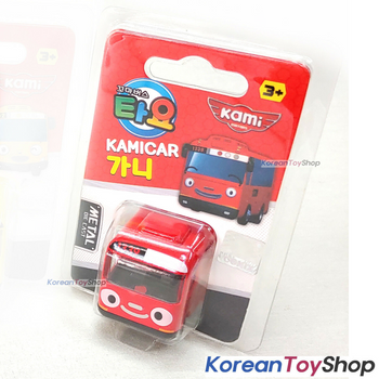 Tayo Little Bus GANI Model Cute Mini Diecast Metal Bus Toy Car Kamicar Red Bus