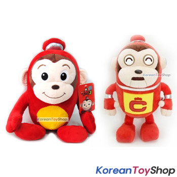 Cocomong & Robocong Cute Soft Dolls Set Plush Toy 12" 30cm Korean Animation