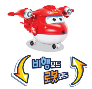 Super Wings HOGI JETT Transformer Robot Transforming Toy Airplane Season 5