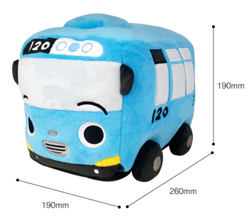 Tayo Little Bus TAYO Doll Plush Toy Cute Soft 26cm Length Blue Bus