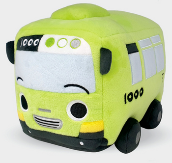 Tayo Little Bus ROGI Doll Plush Toy Cute Soft 26cm Length Green Bus