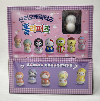 Sanrio Characters Jelly & Flipperz 24 pcs Random Lucky Bags Box Kitty Sanrio Characters Jelly & Flipperz 24 pcs Random Lucky Bags Box Kitty