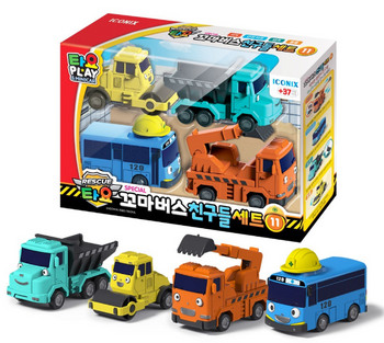 00175 Tayo Little Bus & Friends Special Mini Car Set Toy V.11 Iconix