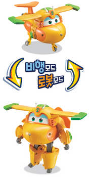Super Wings BUCKY Transformer Robot Transforming Toy Airplane Season 5