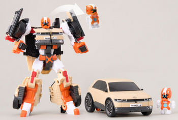 Tobot New X Transformer Car Robot Toy Hyundai Ioniq 5 2023