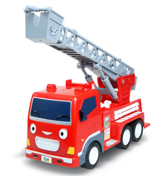 Little Bus Tayo Friend LITTLE FRANK Model Toy Ladder Fire Truck