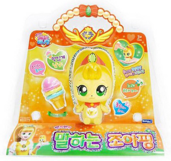 Catch Teenieping Twinkle Talking JOAHPING Figure Toy Doll Sound & LED Effect Korean