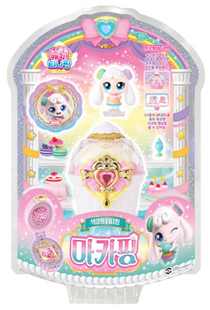 Catch Teenieping Sweet & Sour 마카핑 Figure Season 4 Toy Set w/ QR Code Medal