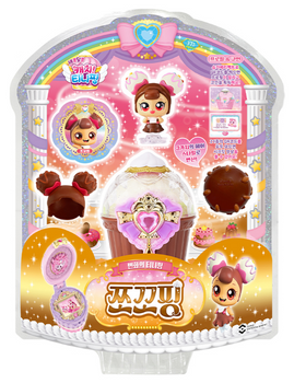 Catch Teenieping Sweet & Sour 쪼꼬핑 Figure Season 4 Toy Set w/ QR Code Medal
