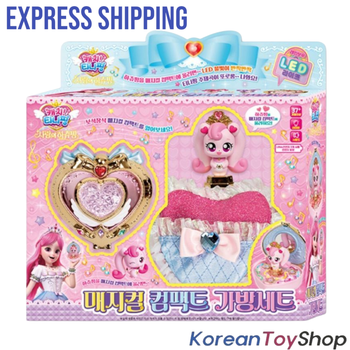 Catch Teenieping Magical Compact Bag Set Toy Set w/ Heartsping Figure Catch Teenieping Magical Compact Bag Set Toy Set w/ Heartsping Figure