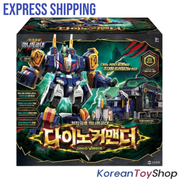 Miniforce DINO COMMANDER Transformer Robot Toy Dinoid Warrior Trailer Mini Force Miniforce DINO COMMANDER Transformer Robot Toy Dinoid Warrior Trailer Mini Force