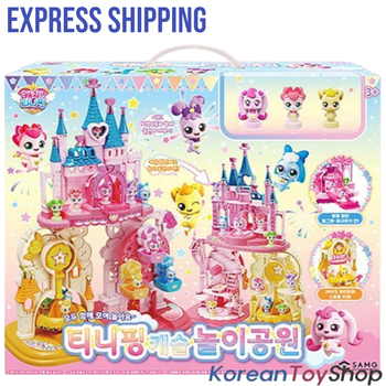 Catch Teenieping Castle Amusement Park Toy Play Set w/ Heartsping 3 Figures Catch Teenieping Castle Amusement Park Toy Play Set w/ Heartsping 3 Figures