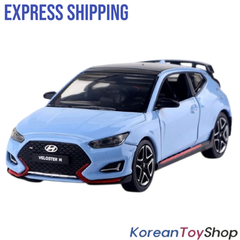 Hyundai Motors Veloster N Line Diecast Metal Model Mini Car Toy 1:38 Performance Blue Hyundai Motors Veloster N Line Diecast Metal Model Mini Car Toy 1:38 Performance Blue