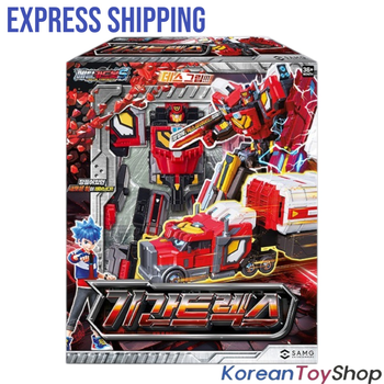 Metal Cardbot W GIGANTREX Transformer Robot Toy Gigan Trex