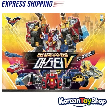 Tobot Master V 6-Robot Combining Transforming Robot Toy Young Toys