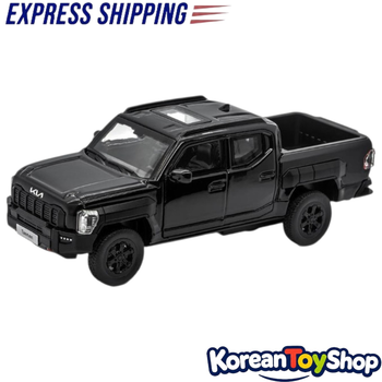 KIA TASMAN Diecast Metal Model Mini Car Toy 1:38 Black Color