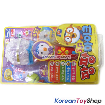 Pororo Mike Shape Toy w/ LED Lighting & Sound Effects Theme Song 4 Buttons Red Pororo Mike Shape Toy w/ LED Lighting & Sound Effects Theme Song 4 Buttons Red