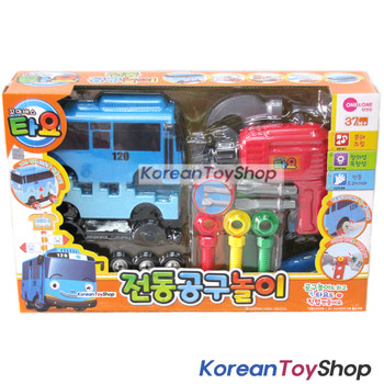 Little Bus Tayo Tools Play Set Toy Making Tayo w/ Electric Driver Develop Brain Little Bus Tayo Tools Play Set Toy Making Tayo w/ Electric Driver Develop Brain