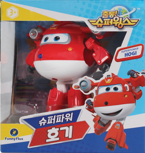 Super Wings HOGI JETT Transformer Robot Transforming Toy Airplane Season 5