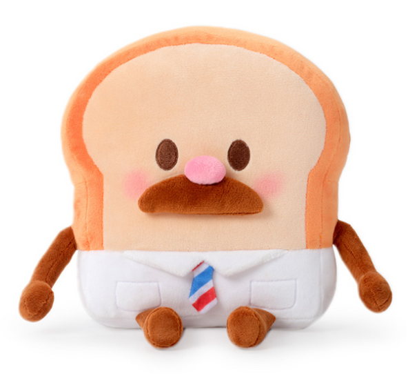 Bread Barbershop MASTER BREAD Character Cute Soft Doll Plush Toy 25cm Dot Ver.