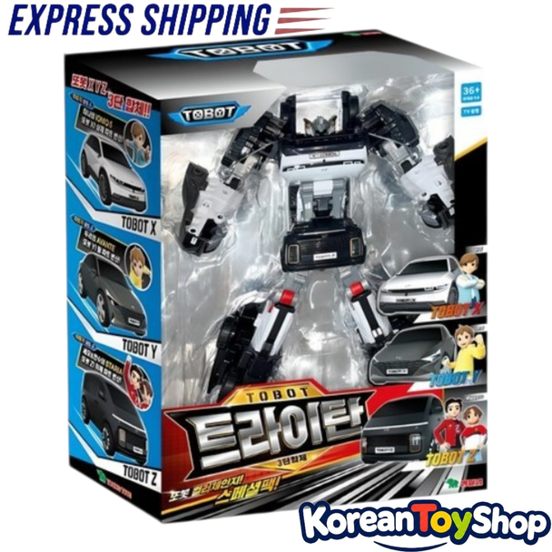 TOBOT TRITAN Transforming Robot Toy Robot to Cars Big Size YoungToys Specail Pack