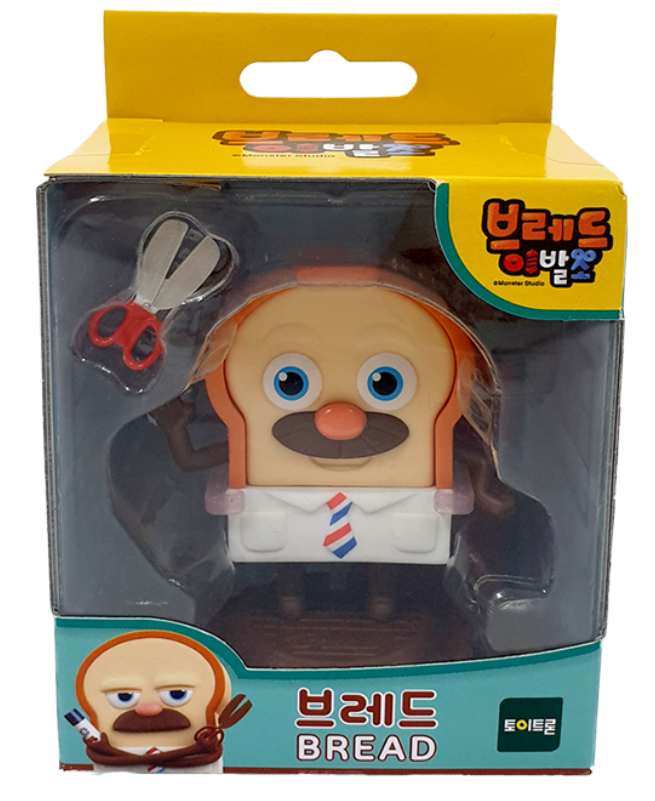 Bread BREAD Toy Figure Korean Animation Authentic Toytron