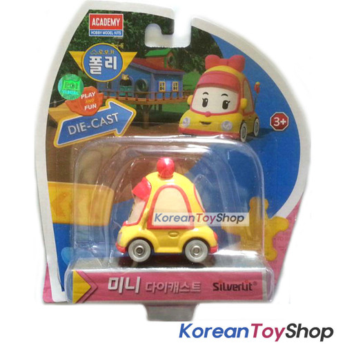 Robocar Poli MINI Diecast Metal Figure Toy Car Academy Genuine