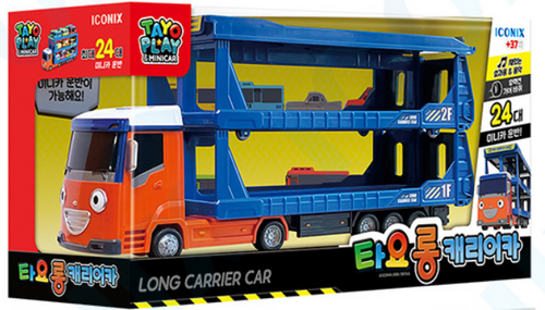 Little Bus Tayo Carrier for Storage TAYO Mini Car Kids Toys 