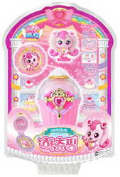 Catch Teenieping Sweet & Sour HEARTSPING Figure Season 4 Toy Set w/ QR Code Medal 하츄핑