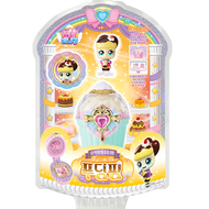 Catch Teenieping Sweet & Sour 푸딩핑 Figure Season 4 Toy Set w/ QR Code Medal