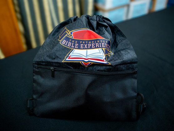 Backpack - Drawstring - PBE Logo - Black