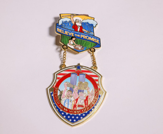 Pin - Believe the Promise - All Around NYC - Moses & Messi