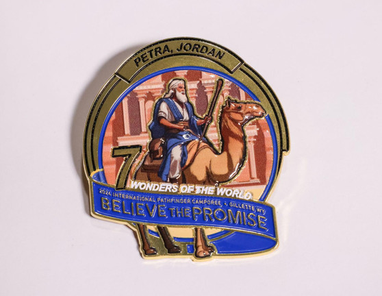 Wonders of the World Pin - Jordan