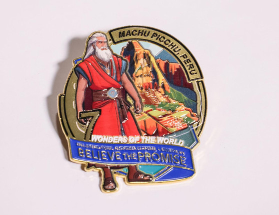 Wonders of The World - Believe the Promise - Peru Pin
