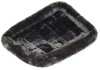 Quiet Time Gray Pet Bed, 42x26 Inch