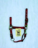 Hamilton Red Nylon Halter With Snap, Small