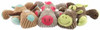 PetSport USA Tuff Squeaks Plush Farm Critter Dog Toy