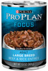 Pro Plan Focus Large Breed Beef & Rice Dog Food, Can, 13 Oz.