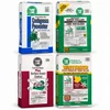 Turf Line four-step lawn care program with Crabgrass Preventer, Dissolve Weed Killer Plus Turf Fertilizer, Surface Insect Control, and Winterizer Plus Dissolve Weed Killer bags on a white background.