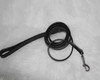 Hamilton Black Leather Training Lead, 6' x 3/4